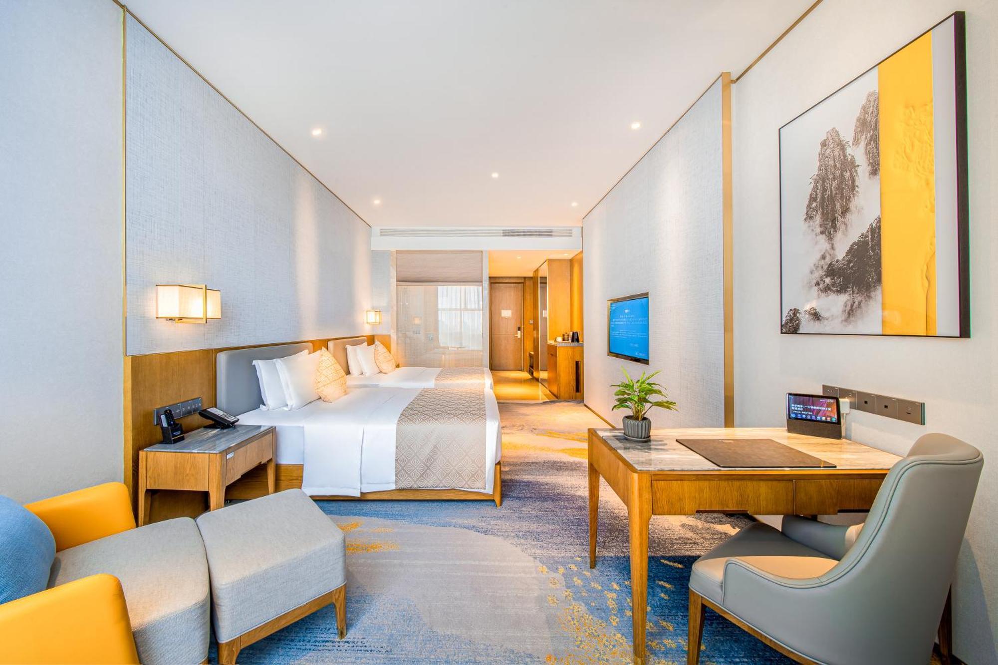 Hotel Wyndham Shiyan Downtown Exterior foto